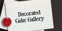 Click here to view our decorated cake gallery